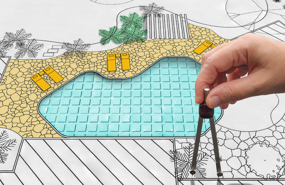 How To Represent A Swimming Pool On A House Plan How To Represent A Swimming Pool On A Site Analysis